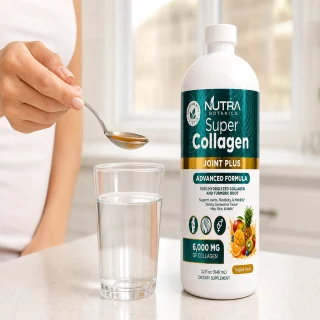 Super Collagen Joint Plus morning serving ritual