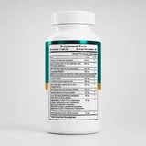 Carb Block supplement facts label showing chromium, biotin, green tea, olive leaf, MaxiNOs B, cinnamon, CurQLife, bitter melon, grains of paradise