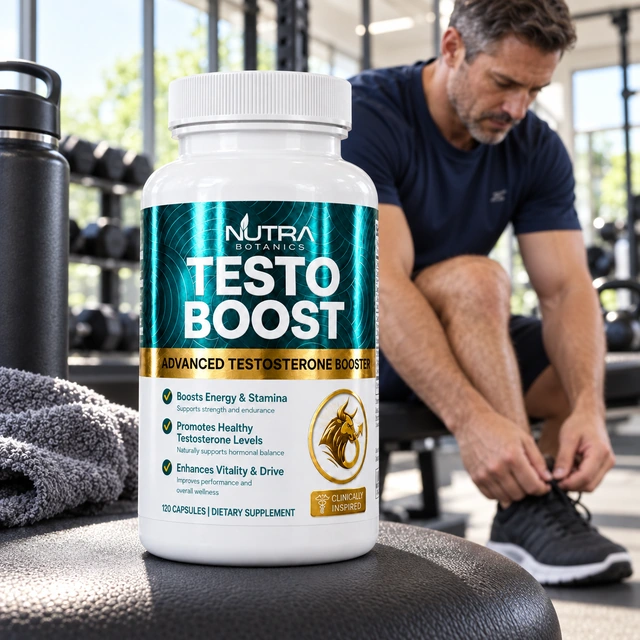 Testo Boost in an approved product scene