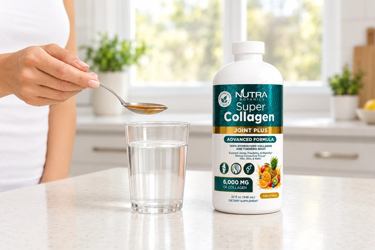 Nutra Botanics product in an everyday routine